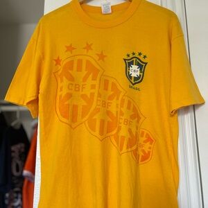 Vintage Brazil World Cup t shirt